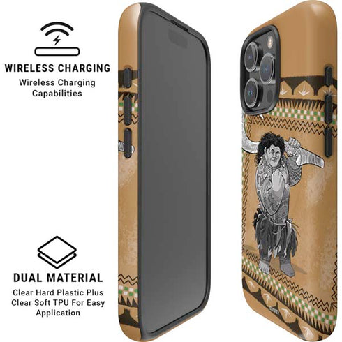 Disney Princess Moana Maui Portrait iPhone 16 Pro Magsafe Impact Case